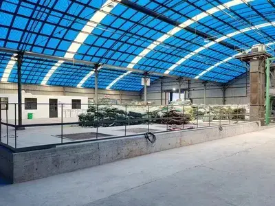Фотографии с установки линии на производстве