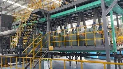 12 установленных линий производства удобрений методом компактирования